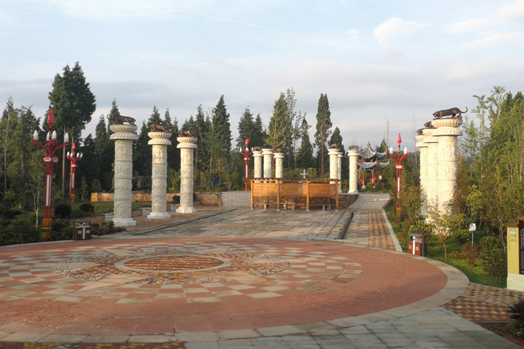 提升改造后的虎山 提升改造后的虎山